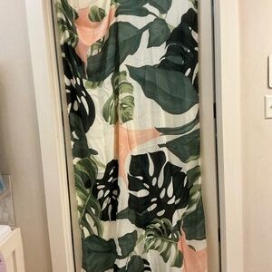 Virginia Wolf Large Scarf, Wrap, Sorong, Bandeau Dress, New With Tags